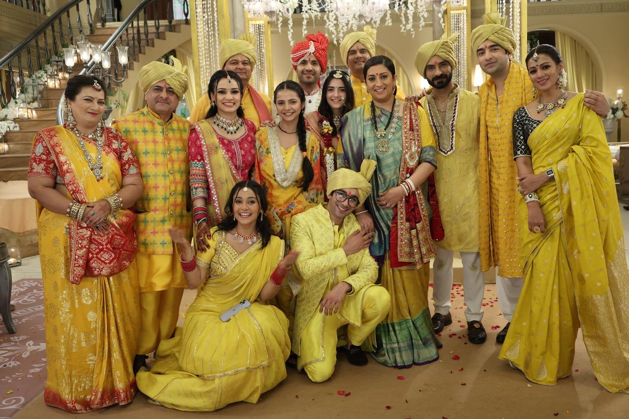 When its Kyunki, all wedding scenes are expected to be grand like a festival, where the whole cast gathers to deliver an amazing epsiode 